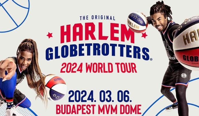 A Harlem Globetrotters világkörüli turné 2024-ben! Jegyvásárlás itt!